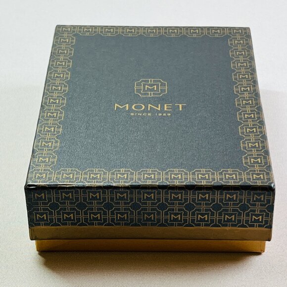 Monet Aurora Borealis Rhinestone Angel Ornament Ribbon Pendant Charm Purse Bling - Picture 7 of 8